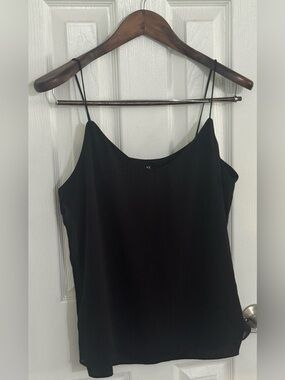 New York & Company Black Spaghetti Strap Camisole